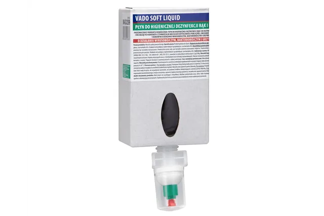 MERIDA VADO SOFT bezalkoholowy płyn do dezynfekcji rąk i powierzchni wkład 700ml do dozownika mechanicznego MERIDA ONE
 MAD259