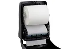 Mechaniczny podajnik ręczników papierowych w rolach MERIDA ONE AUTOMATIC MAXI, tworzywo ABS, czarny
 Merida CEC301