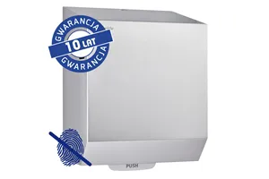 Mechaniczny podajnik ręczników papierowych w rolach MERIDA STELLA AUTOMATIC MAXI AntiFingerPrint stal matowa powłoka AFP
 CSM37