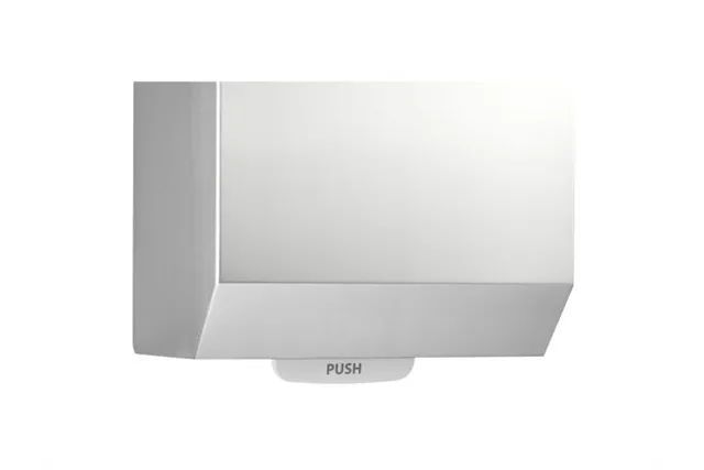 Mechaniczny podajnik ręczników papierowych w rolach MERIDA STELLA AUTOMATIC MAXI AntiFingerPrint stal matowa powłoka AFP
 CSM37