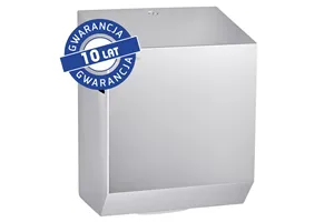 Mechaniczny podajnik ręczników papierowych w rolach MERIDA STELLA AUTOMATIC MAXI, stal matowa
 Merida CSM303