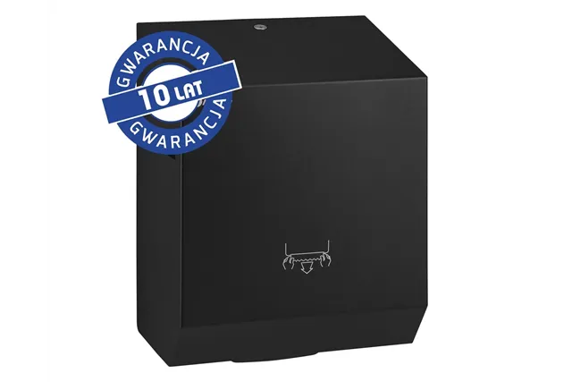 Mechaniczny podajnik ręczników papierowych w rolach MERIDA STELLA BLACK LINE, czarny
 Merida CSC303