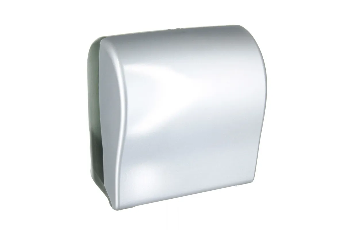 Mechaniczny podajnik ręczników w rolach MERIDA UNIQUE SOLID CUT SILVER SPARK LINE
 Merida CUS352