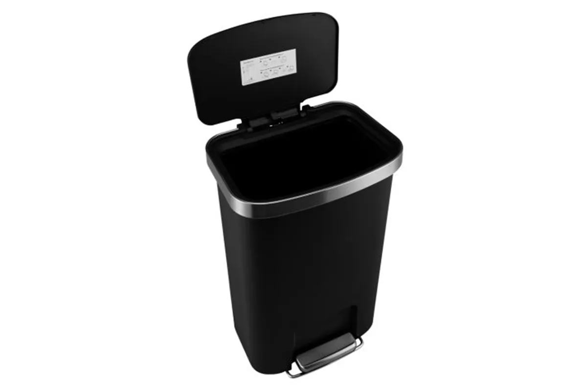 Kosz pedałowy MERIDA ECO PAPER, pojemność 50 l, tworzywo sztuczne, czarny
 Merida KJC410