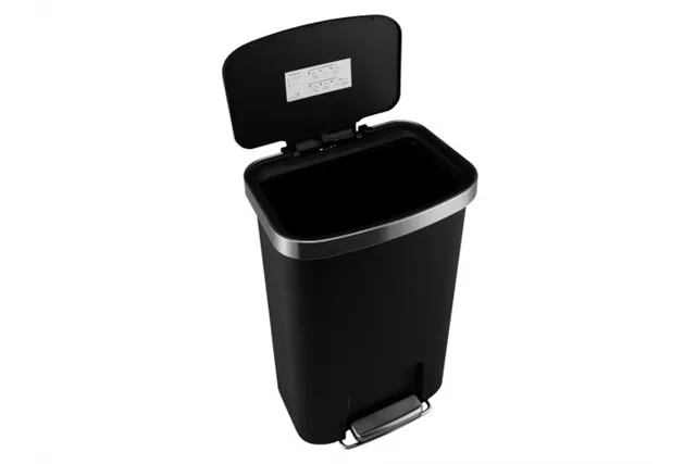 Kosz pedałowy MERIDA ECO PAPER, pojemność 50 l, tworzywo sztuczne, czarny
 Merida KJC410