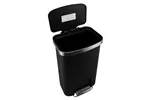 Kosz pedałowy MERIDA ECO PAPER, pojemność 50 l, tworzywo sztuczne, czarny
 Merida KJC410