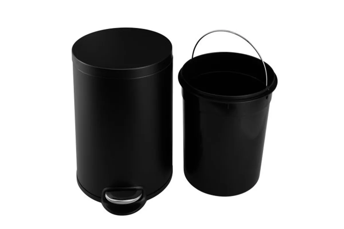 Kosz pedałowy SILENT SERENE, pojemność 20 l, metalowy, czarny matowy
 Merida KIC415