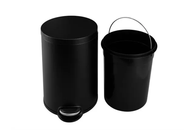 Kosz pedałowy SILENT SERENE, pojemność 20 l, metalowy, czarny matowy
 Merida KIC415