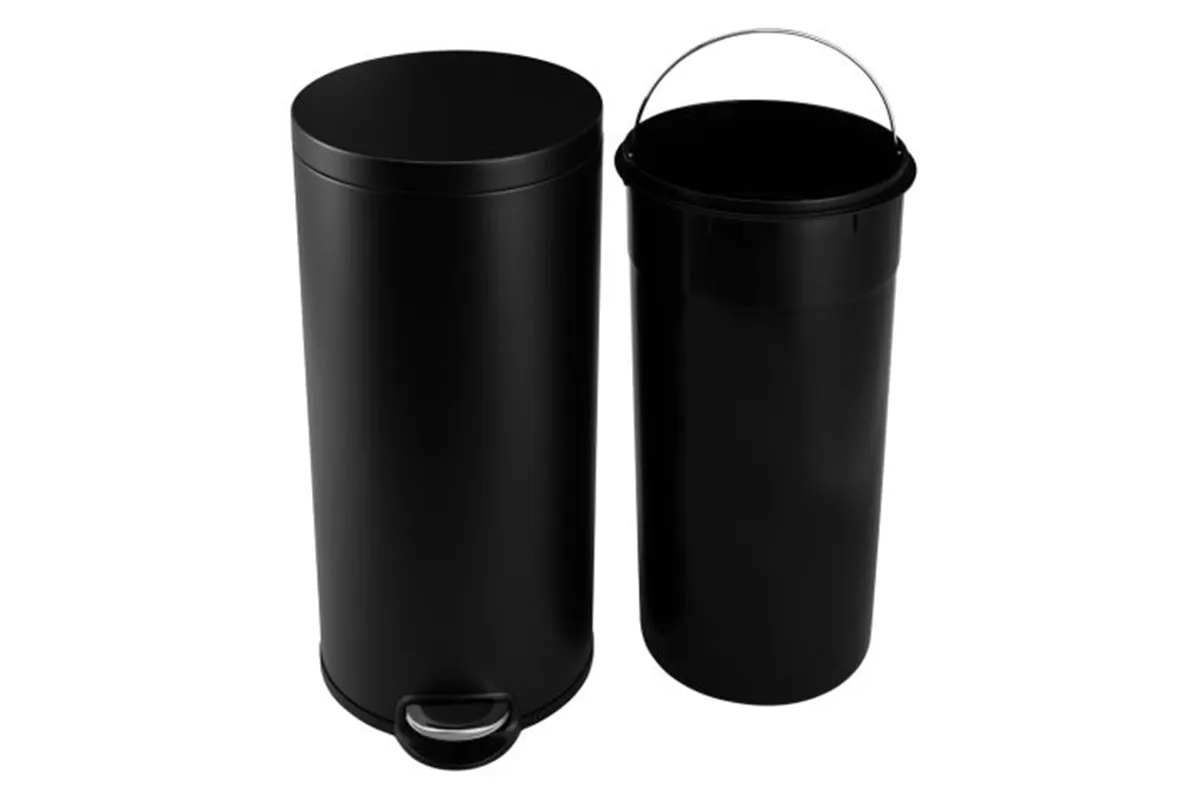 Kosz pedałowy SILENT SERENE, pojemność 30 l, metalowy, czarny matowy
 Merida KIC416