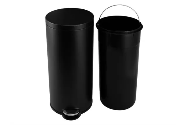 Kosz pedałowy SILENT SERENE, pojemność 30 l, metalowy, czarny matowy
 Merida KIC416