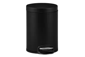 Kosz pedałowy SILENT SERENE, pojemność 5 l, metalowy, czarny matowy
 Merida KIC413