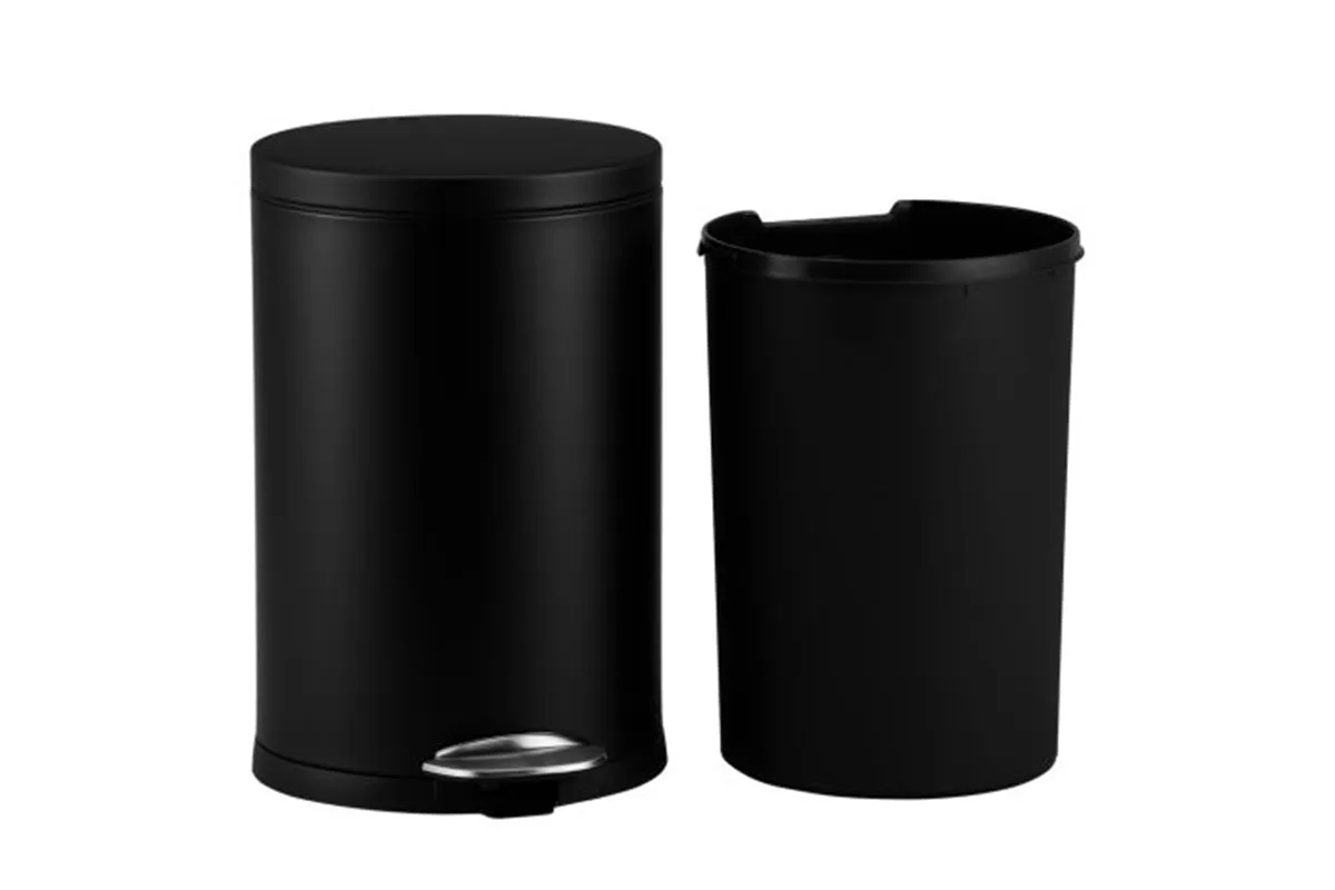 Kosz pedałowy TOP SILENT LUNA, pojemność 20 l, metalowy, czarny matowy
 Merida KIC421