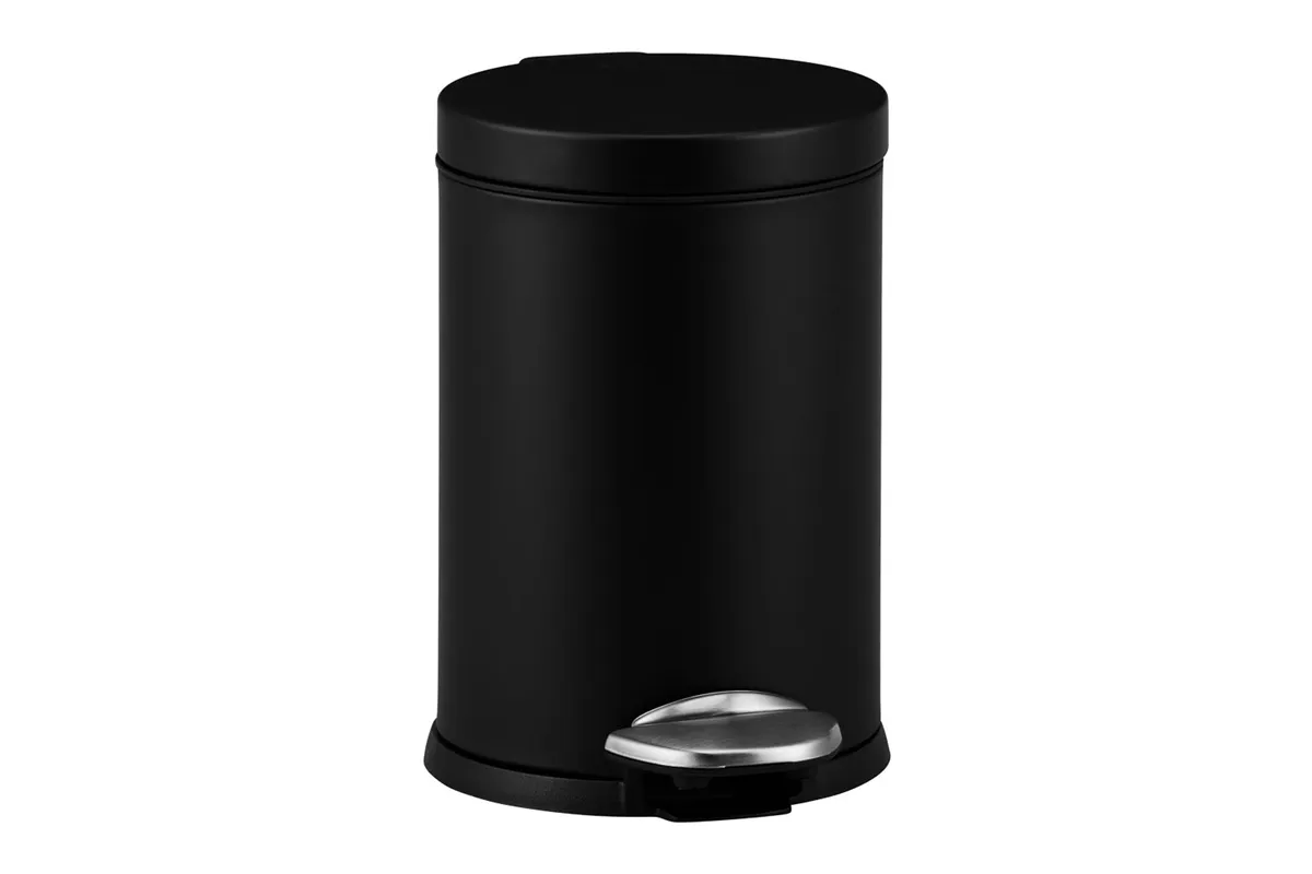 Kosz pedałowy TOP SILENT LUNA, pojemność 3 l, metalowy, czarny matowy
 Merida KIC417