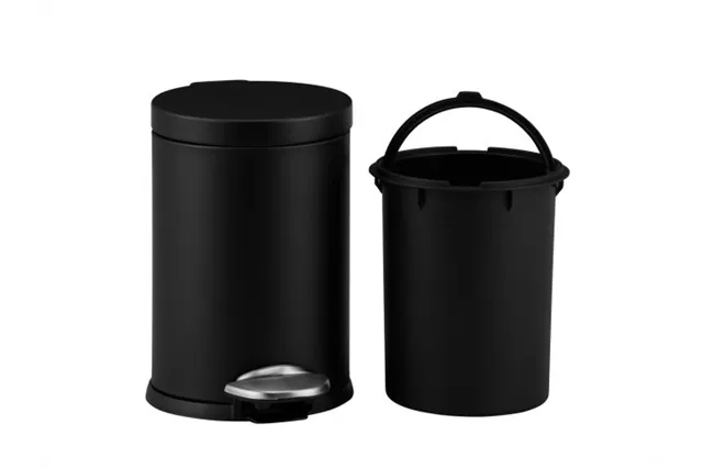 Kosz pedałowy TOP SILENT LUNA, pojemność 3 l, metalowy, czarny matowy
 Merida KIC417