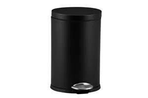 Kosz pedałowy TOP SILENT LUNA, pojemność 8 l, metalowy, czarny matowy
 Merida KIC419