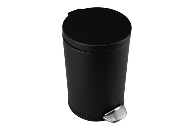 Kosz pedałowy TOP SILENT LUNA, pojemność 8 l, metalowy, czarny matowy
 Merida KIC419