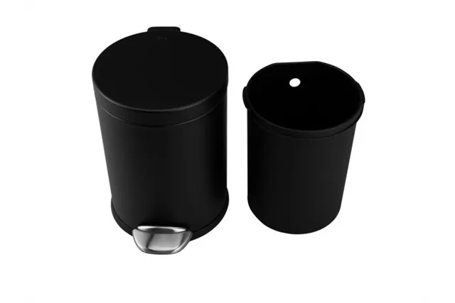 Kosz pedałowy TOP SILENT LUNA, pojemność 8 l, metalowy, czarny matowy
 Merida KIC419