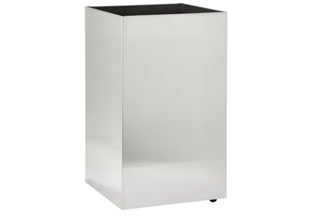 Kosz podblatowy na kółkach MERIDA STELLA, pojemność 60 l, stal matowa Merida KWM110