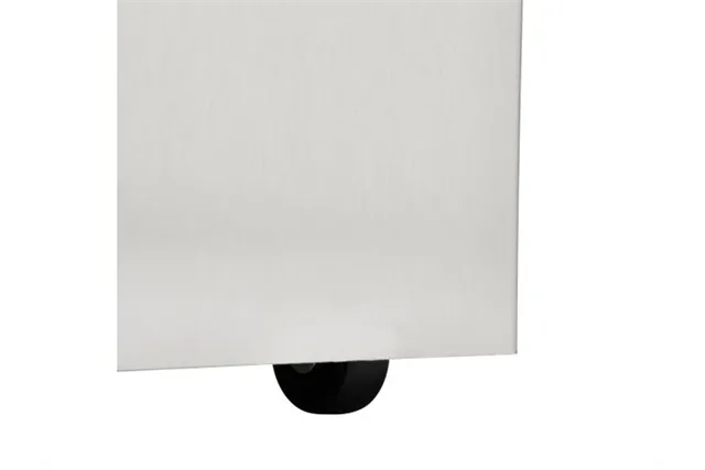 Kosz podblatowy na kółkach MERIDA STELLA, pojemność 60 l, stal matowa Merida KWM110