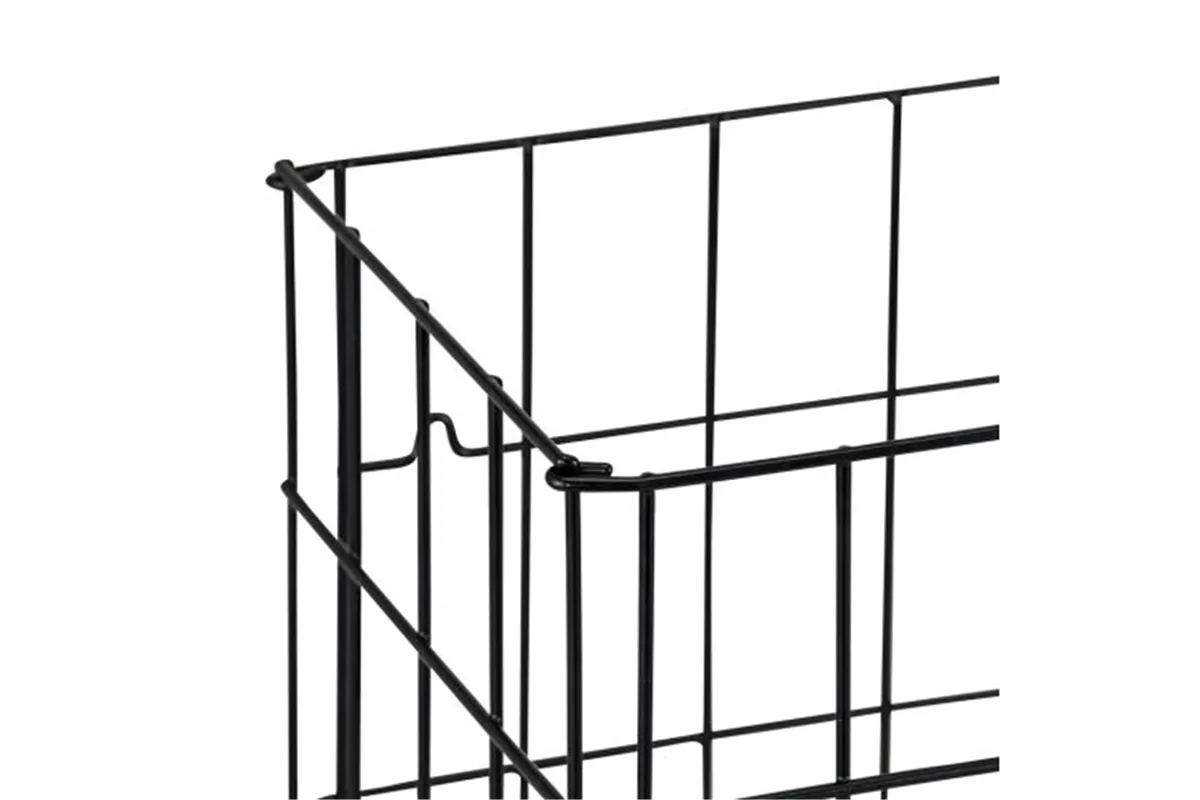 Kosz siatkowy stojący o poj. 47 l, wykonany z prętów powlekanych czarnym polietylenem
 Merida KIC151