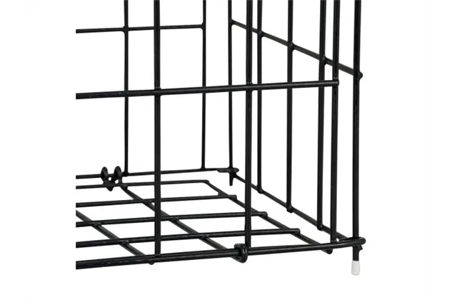 Kosz siatkowy stojący o poj. 47 l, wykonany z prętów powlekanych czarnym polietylenem
 Merida KIC151