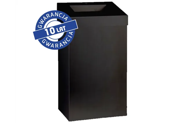 Kosz na odpady otwarty MERIDA STELLA BLACK LINE, pojemność 45 l, czarny
 Merida KSC108