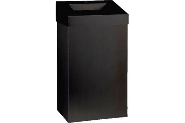 Kosz na odpady otwarty MERIDA STELLA BLACK LINE, pojemność 45 l, czarny
 Merida KSC108