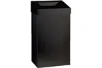 Kosz na odpady otwarty MERIDA STELLA BLACK LINE, pojemność 45 l, czarny
 Merida KSC108
