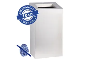 Kosz otwarty MERIDA STELLA - 45 l, stal matowa z powłoką AFP
 Merida KSM178