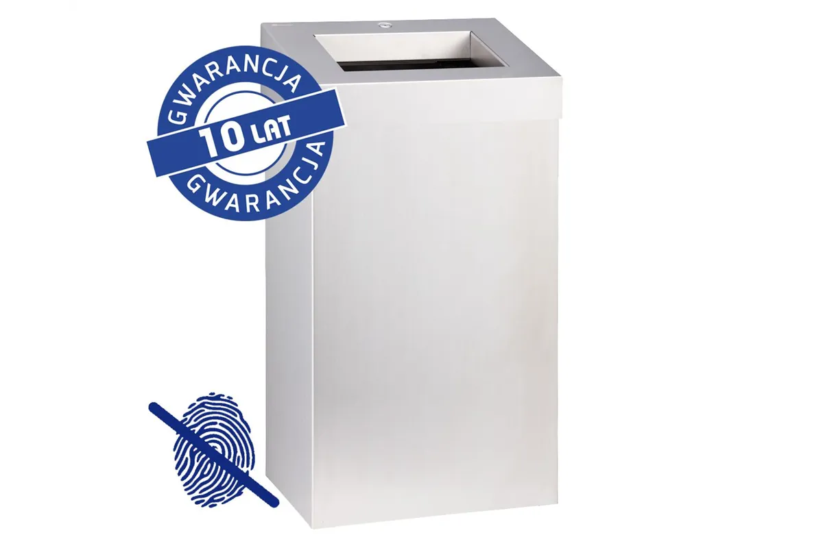 Kosz otwarty MERIDA STELLA - 45 l, stal matowa z powłoką AFP
 Merida KSM178