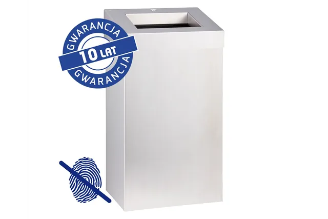Kosz otwarty MERIDA STELLA - 45 l, stal matowa z powłoką AFP
 Merida KSM178