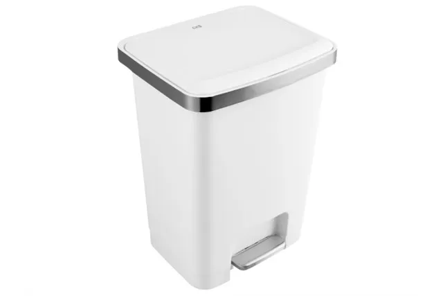 Kosz pedałowy HANA, pojemność 35 l, tworzywo sztuczne, biały
 Merida KJB415