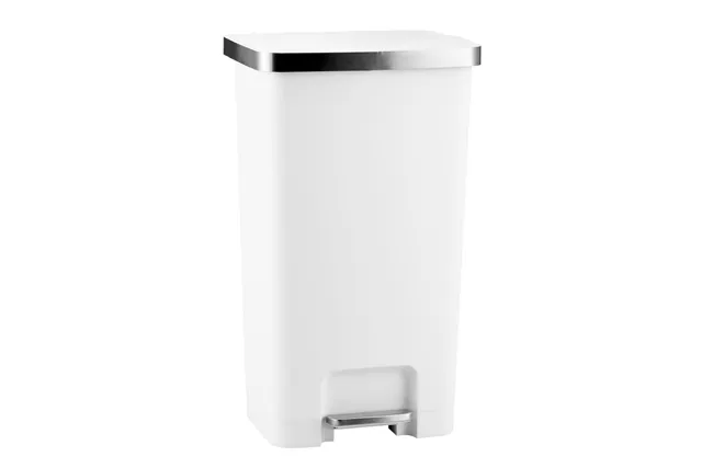 Kosz pedałowy HANA, pojemność 45 l, tworzywo sztuczne, biały
 Merida KJB416