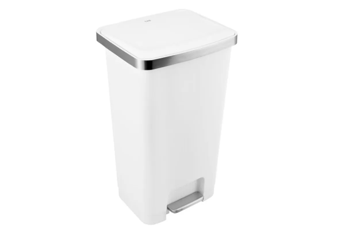 Kosz pedałowy HANA, pojemność 45 l, tworzywo sztuczne, biały
 Merida KJB416