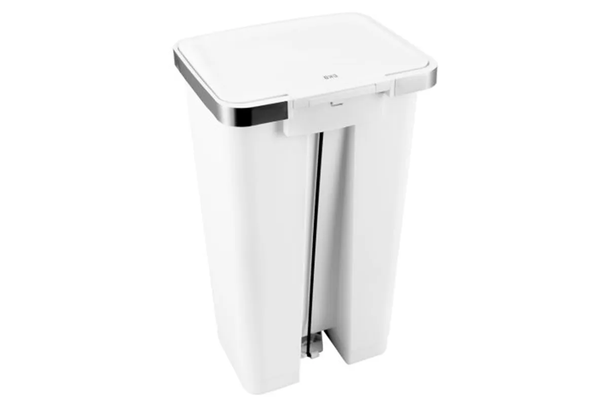 Kosz pedałowy HANA, pojemność 45 l, tworzywo sztuczne, biały
 Merida KJB416