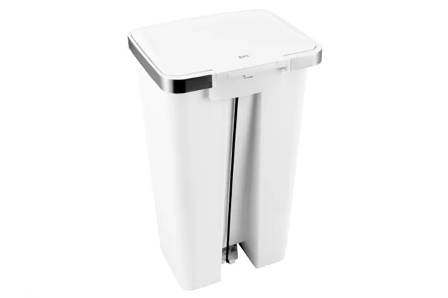 Kosz pedałowy HANA, pojemność 45 l, tworzywo sztuczne, biały
 Merida KJB416