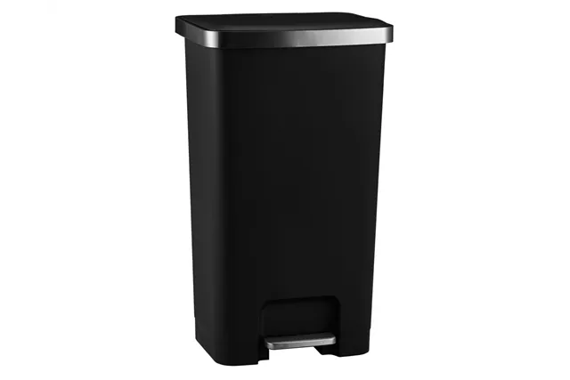 Kosz pedałowy HANA, pojemność 45 l, tworzywo sztuczne, czarny
 Merida KJC416