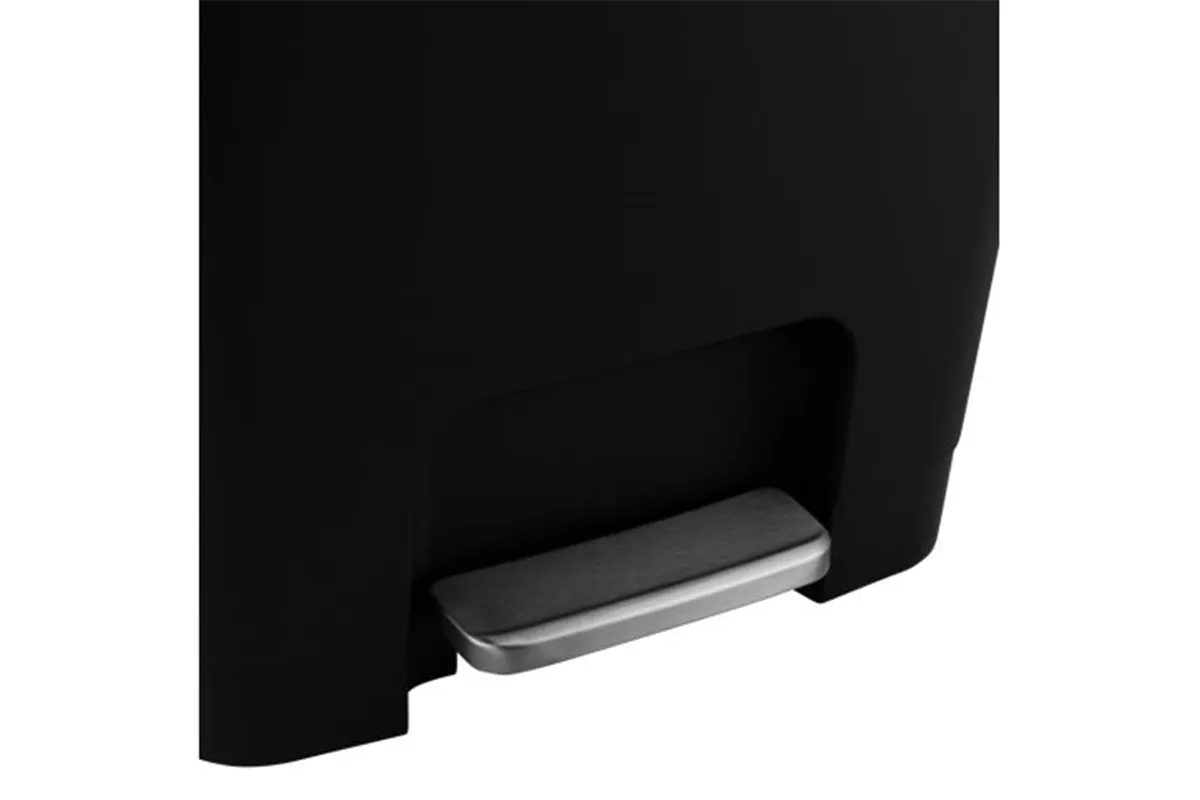 Kosz pedałowy HANA, pojemność 45 l, tworzywo sztuczne, czarny
 Merida KJC416