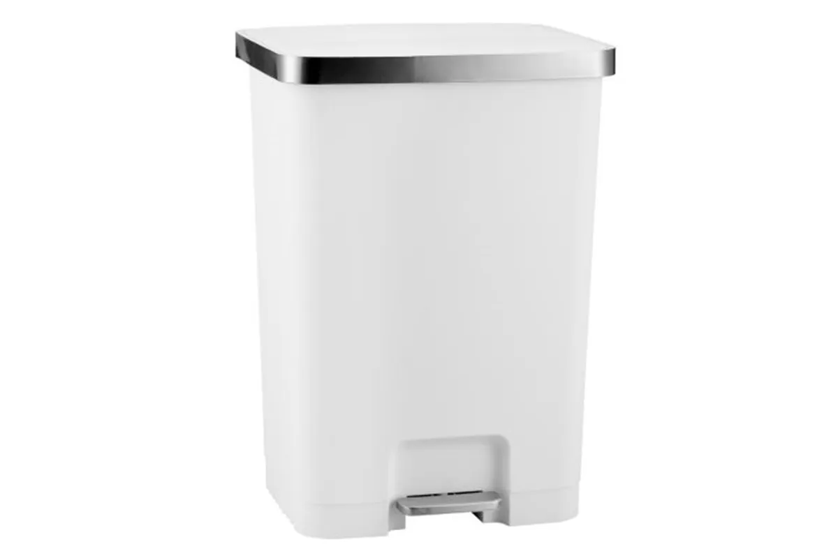 Kosz pedałowy HANA, pojemność 70 l, tworzywo sztuczne, biały
 Merida KJB417