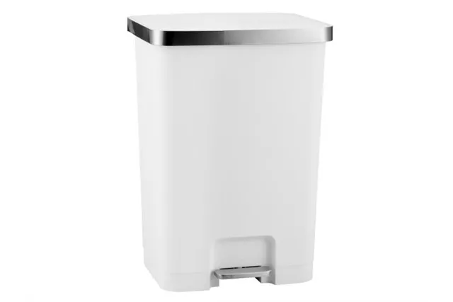 Kosz pedałowy HANA, pojemność 70 l, tworzywo sztuczne, biały
 Merida KJB417