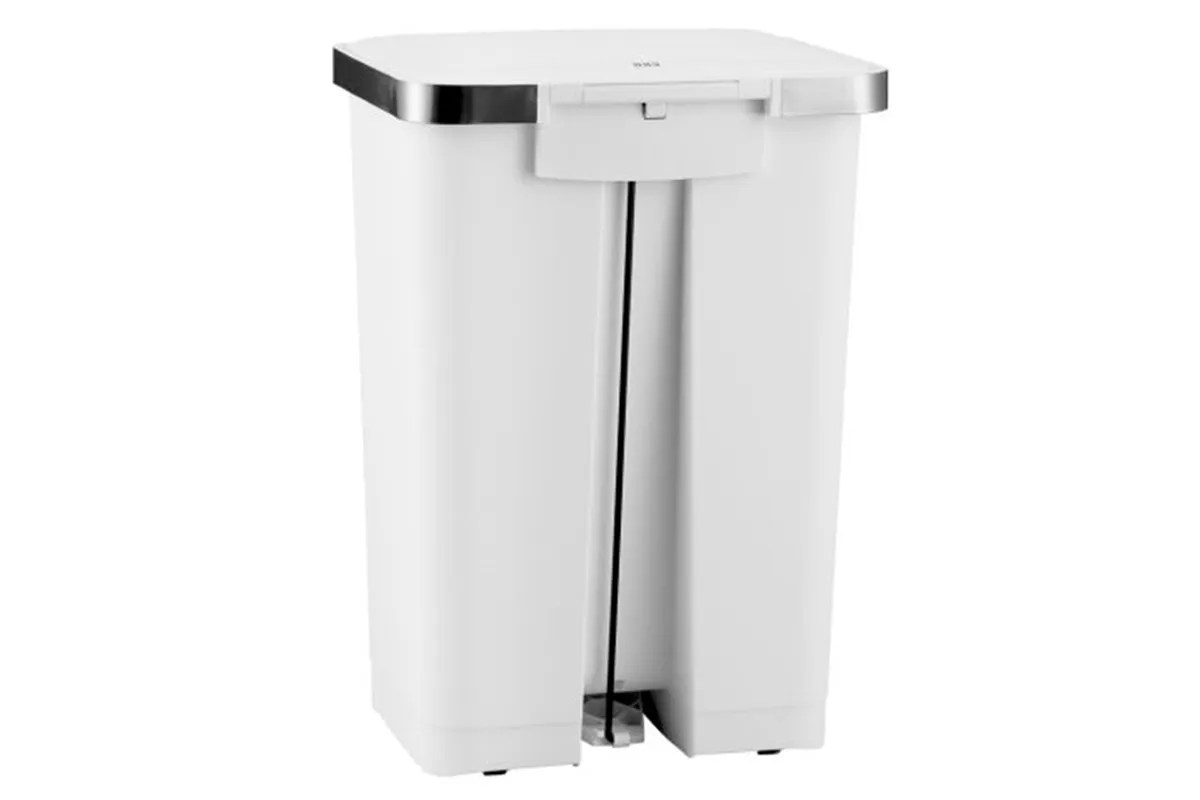 Kosz pedałowy HANA, pojemność 70 l, tworzywo sztuczne, biały
 Merida KJB417