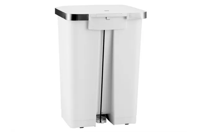 Kosz pedałowy HANA, pojemność 70 l, tworzywo sztuczne, biały
 Merida KJB417