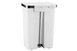 Kosz pedałowy HANA, pojemność 70 l, tworzywo sztuczne, biały
 Merida KJB417