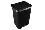 Kosz pedałowy HANA, pojemność 70 l, tworzywo sztuczne, czarny
 Merida KJC417