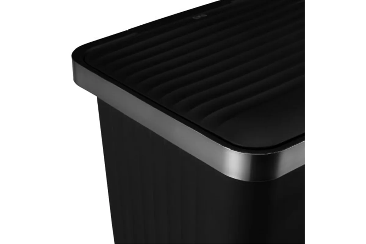 Kosz pedałowy HANA, pojemność 70 l, tworzywo sztuczne, czarny
 Merida KJC417