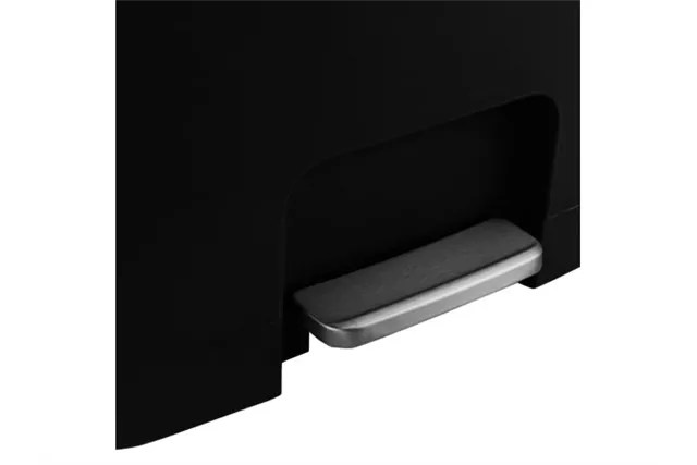 Kosz pedałowy HANA, pojemność 70 l, tworzywo sztuczne, czarny
 Merida KJC417