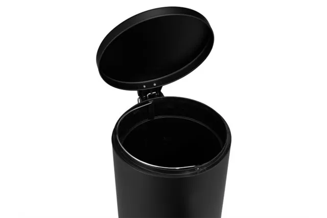 KOSZ PEDAŁOWY KLASIK, POJEMNOŚĆ 20 L, METALOWY, CZARNY MATOWY
 Merida KIC411