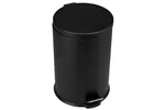 KOSZ PEDAŁOWY KLASIK, POJEMNOŚĆ 20 L, METALOWY, CZARNY MATOWY
 Merida KIC411