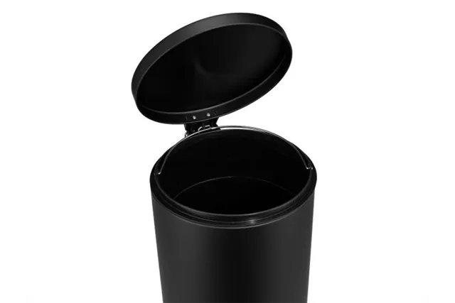 KOSZ PEDAŁOWY KLASIK, POJEMNOŚĆ 30 L, METALOWY, CZARNY MATOWY
 Merida KIC412