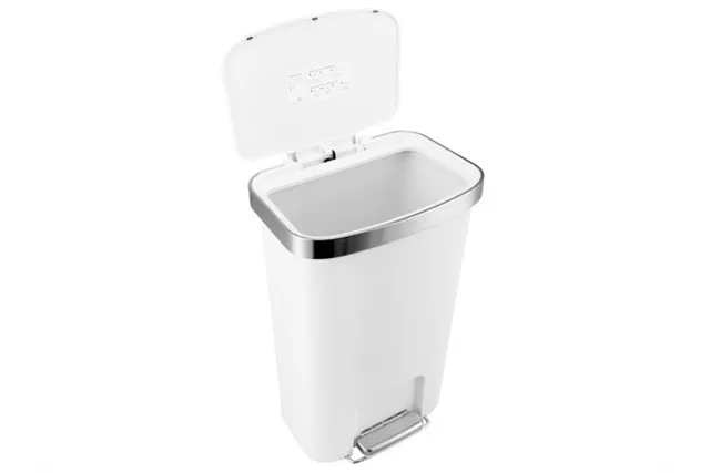 Kosz pedałowy MERIDA ECO PAPER, pojemność 50 l, tworzywo sztuczne, biały
 Merida KJB410